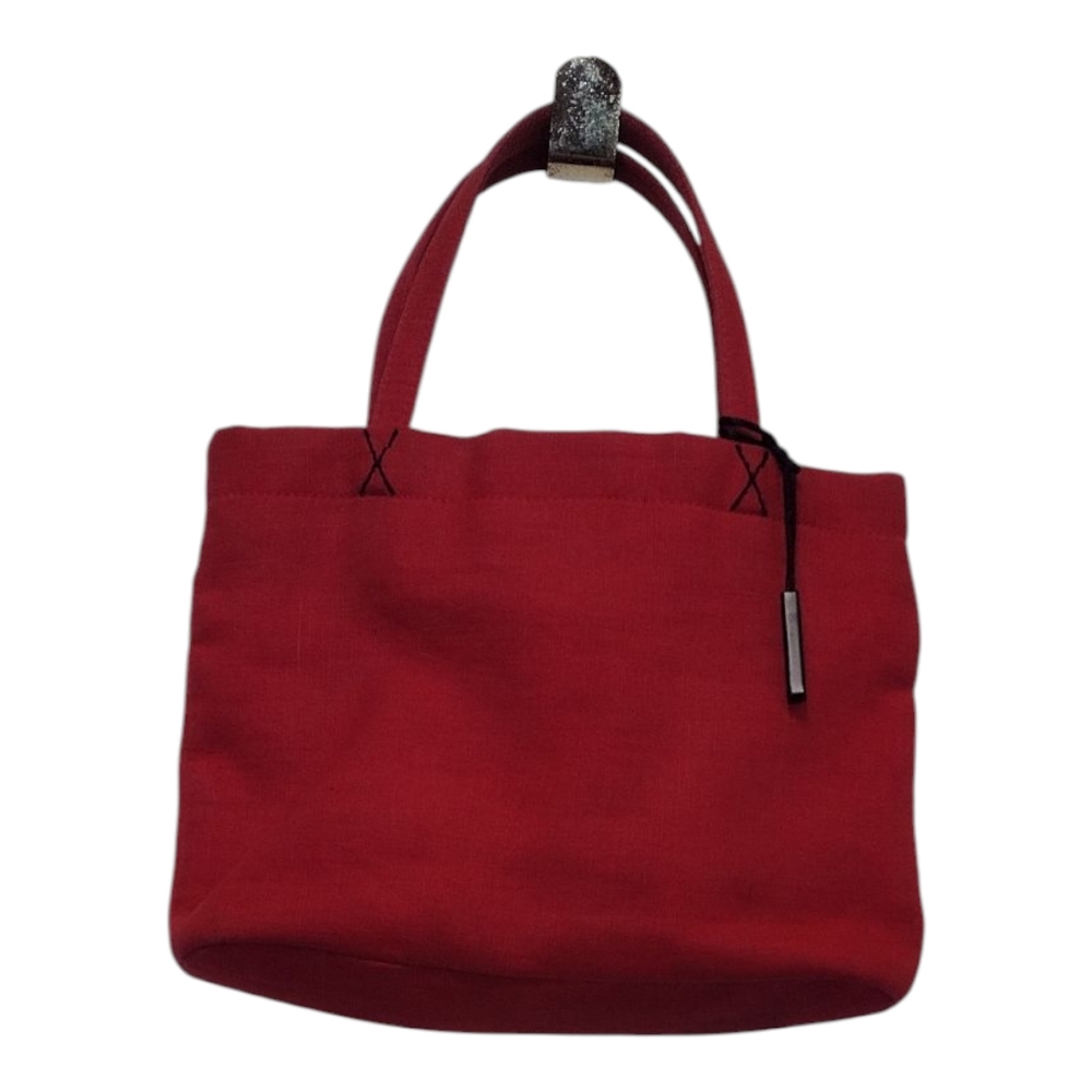 Frankie and Johnnie Little Red Bag Cloth Black White Gingham Lining